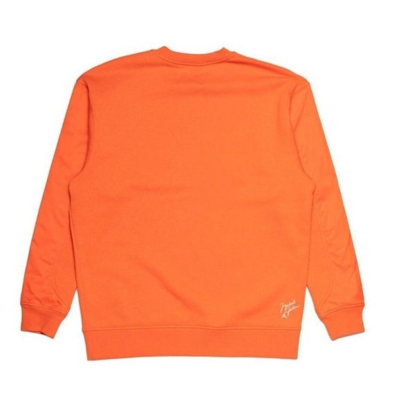 Nike Jordan Flight Men's MVP Wheaties Crew Sweater DV7588-817 Orange - Picture 5 of 13